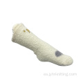 Damas calientes acogedores calcetines esponjosos de microfibra